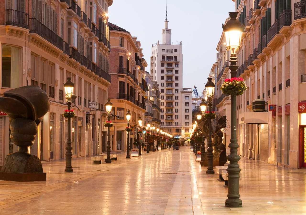 Apto Malaga Centro Historico Parking Priv Gratuito Esterno foto
